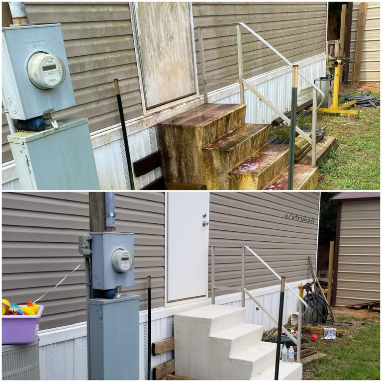 limpieza casa antes y después