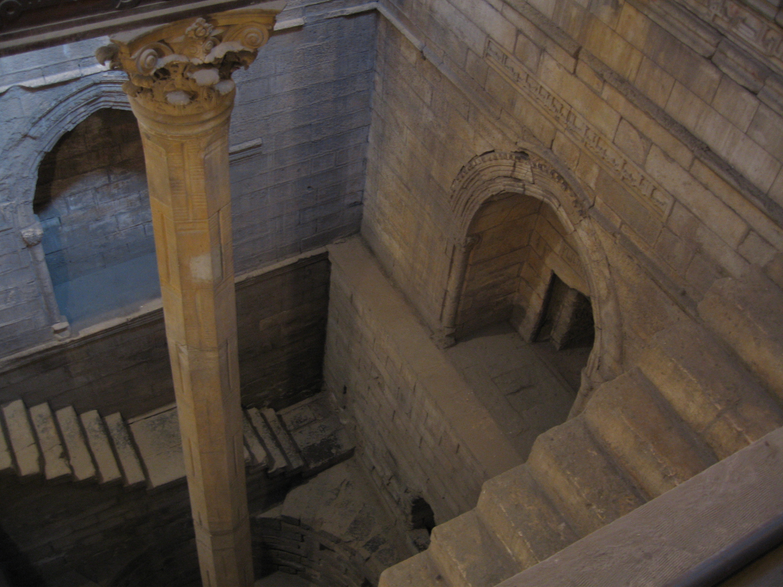 Nilómetro de Roda, el Cairo