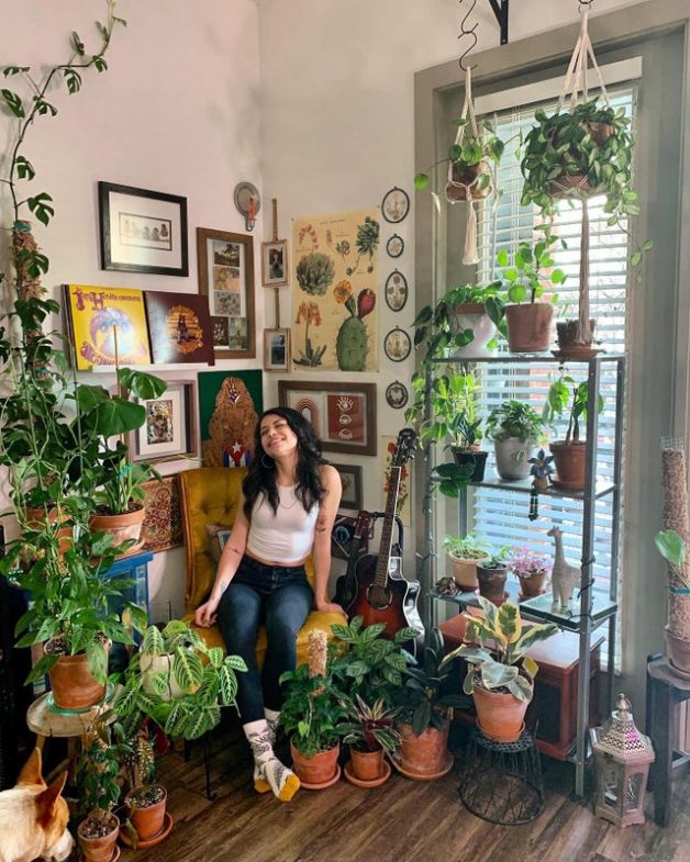 20 amantes de las plantas que han sabido encontrar el rincón ideal para