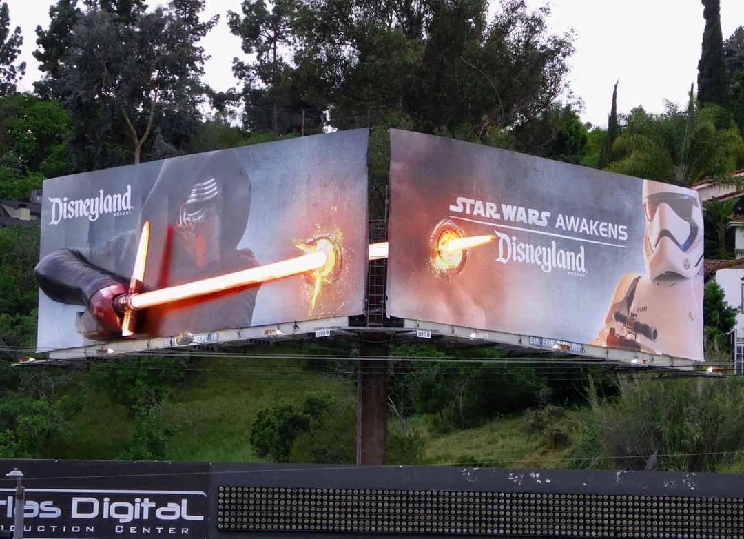 Valla publicitaria de Star Wars