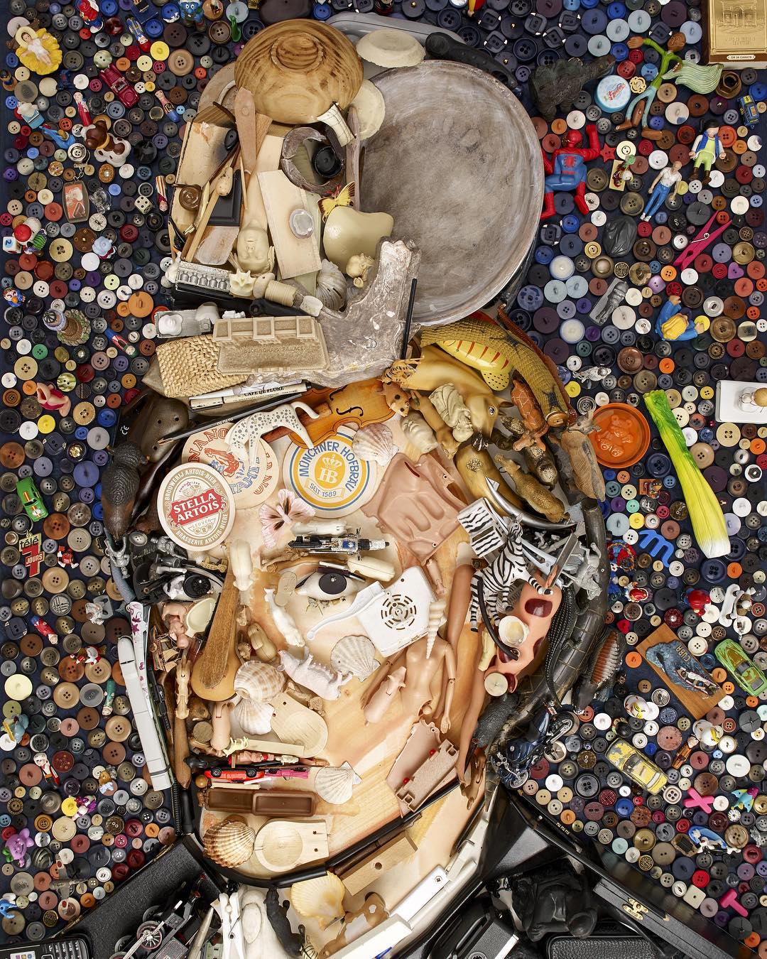 andy warhol con deshechos