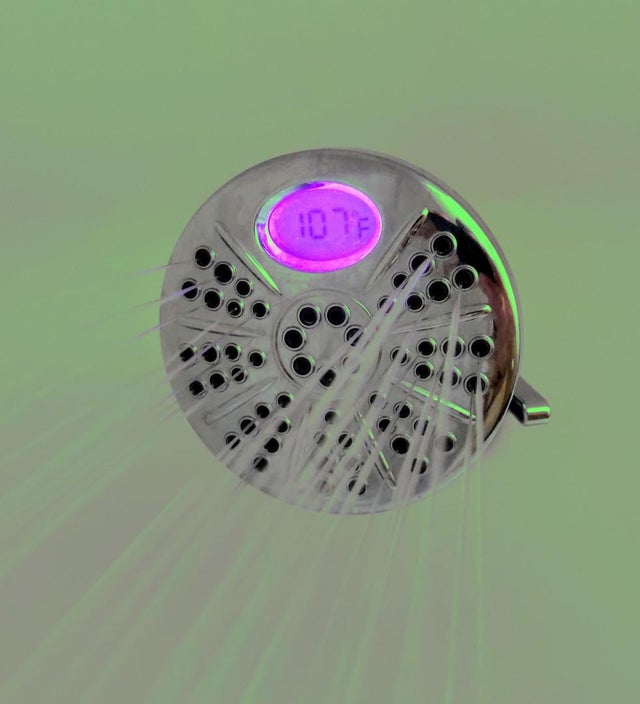 ducha con termostato integrado