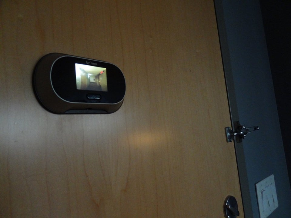 cámara en puerta