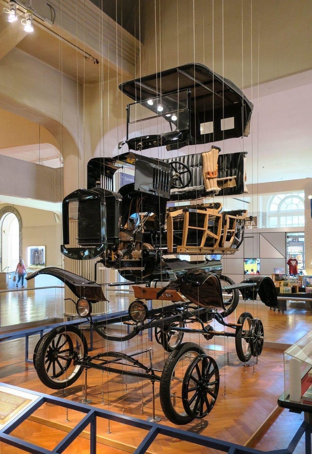 Ford modelo T del museo de Innovación Henry Ford