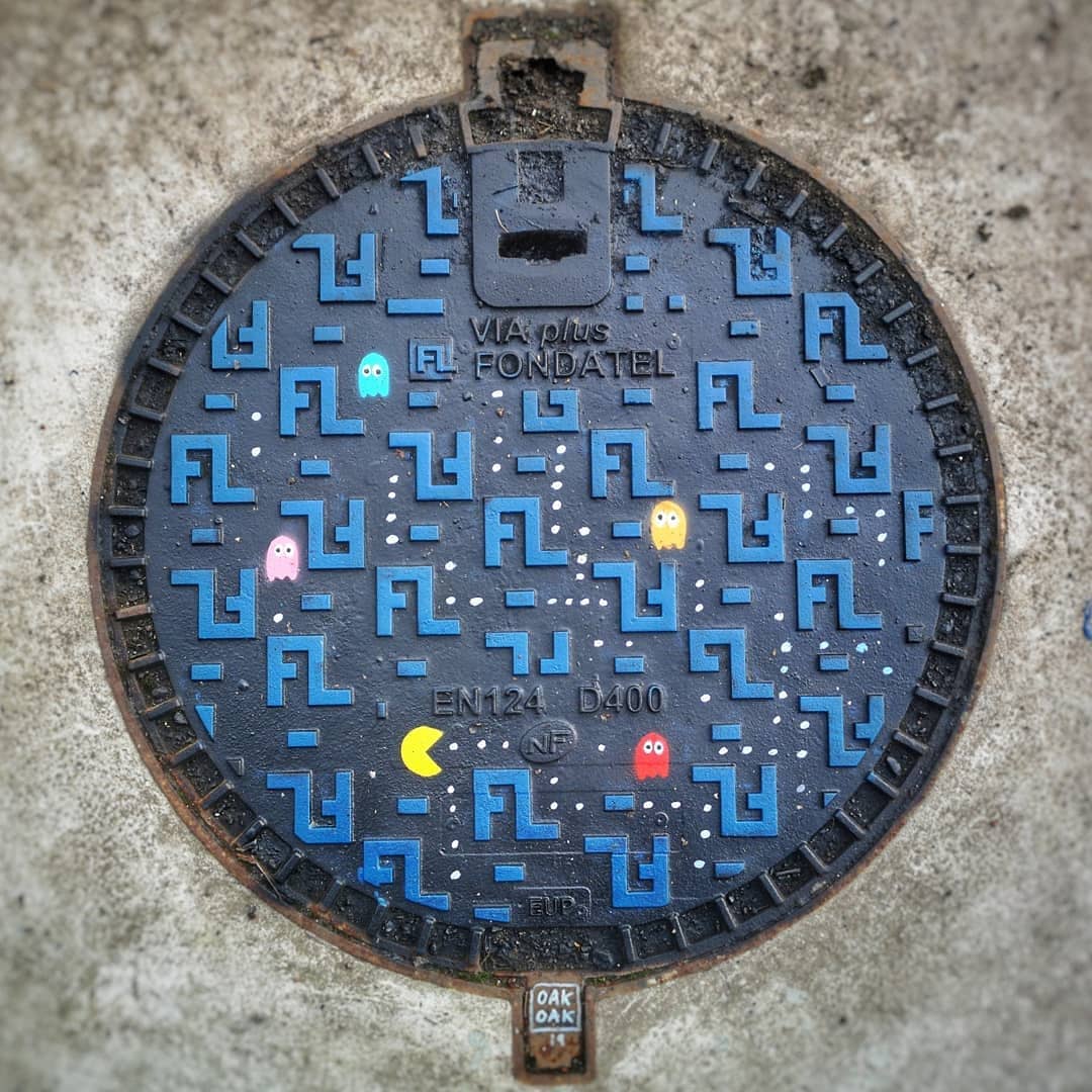 Pac-Man Graffiti