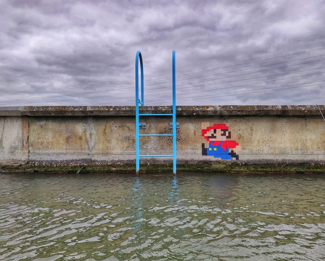 graffiti Mario