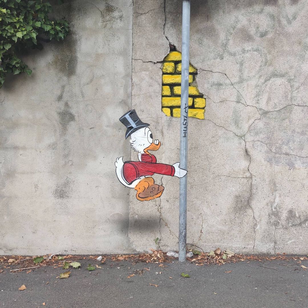 graffiti Tío Gilito