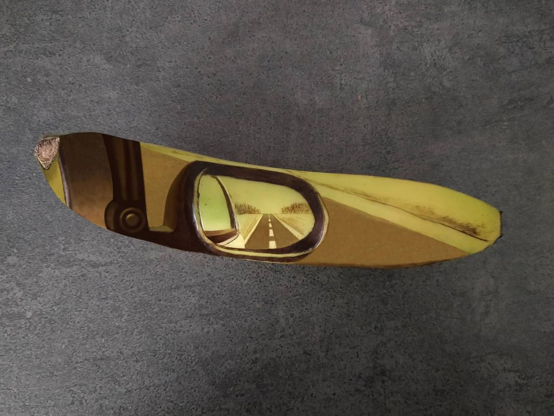 retrovisor en platano