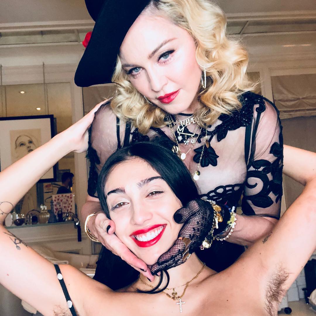 Madonna y Lourdes Leon