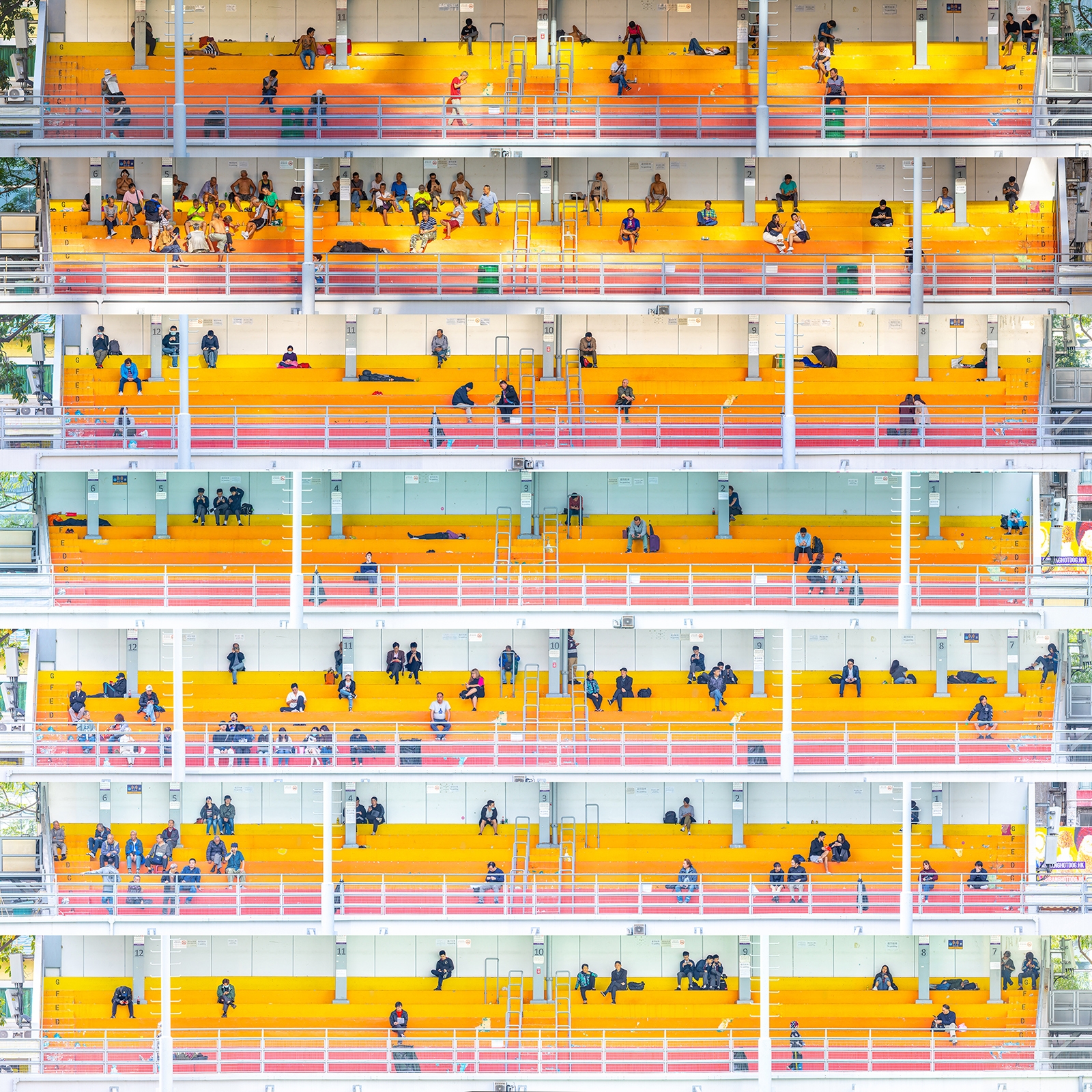 ciudad de las partituras musicales, fotografía de Ki Piu Tse