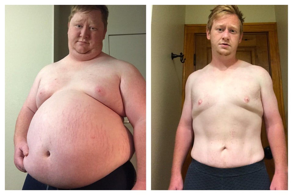 pérdida de peso antes y después