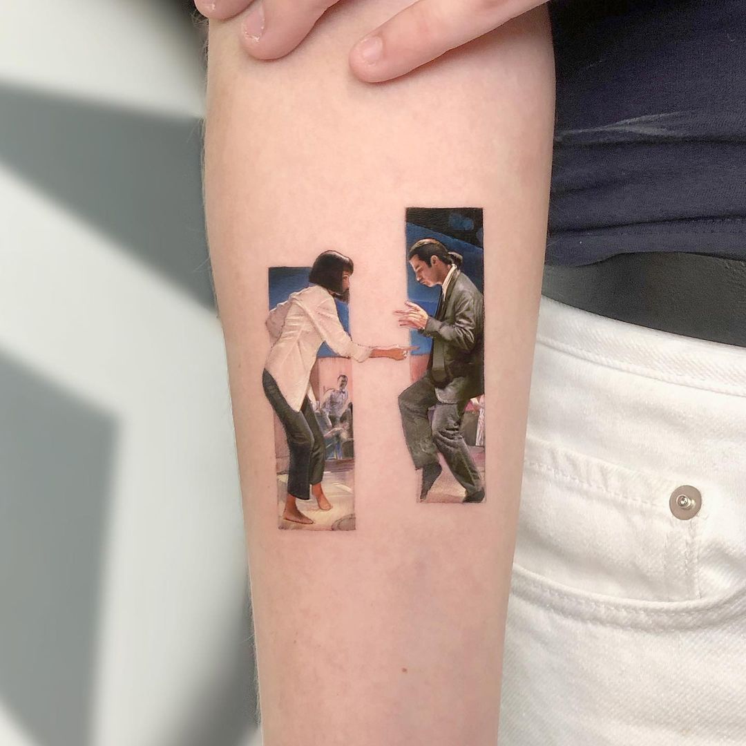 tatuaje de Pulp Fiction
