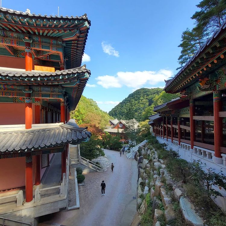 complejo de templos budistas en Corea