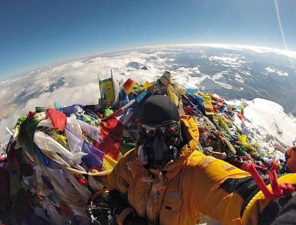 basura escaladores everest