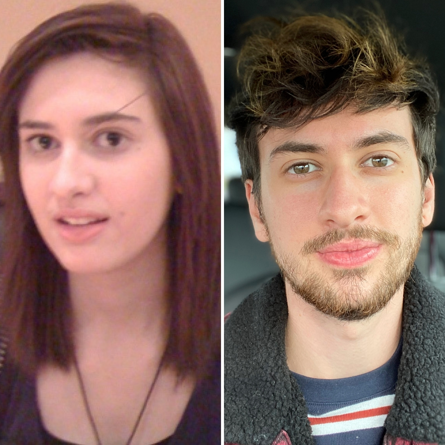 20 personas transgénero antes y después